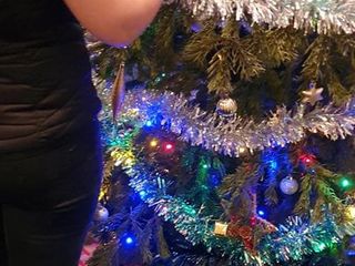 Romanian stepmom has sex on Christmas Eve