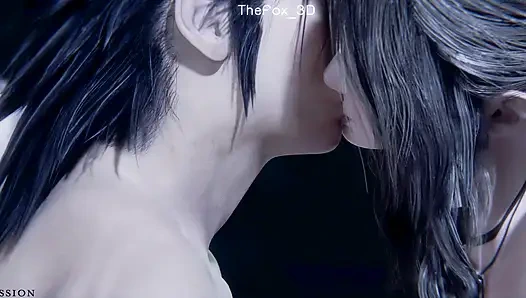 Финальная фантазия 7 FF7 - Tifa + Aerith Все работы 2025 WM Полная цветная оценки (звук) от Овна'владения, анимация 3D хентай