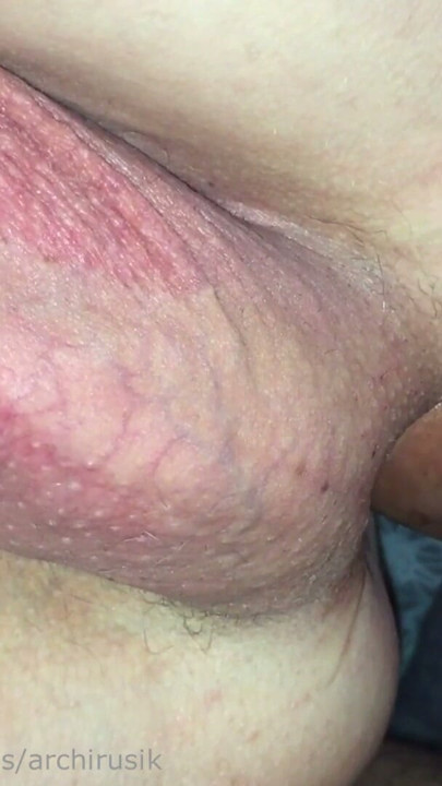 Boys without condoms fucked the narrow hole of a femboy with sperm! | Clip 1