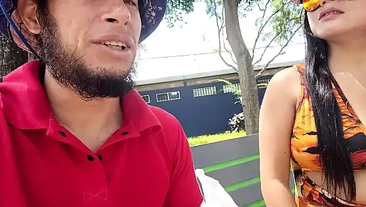 Park Stranger Seduction: Stunning Latina MILF Takes Him Home for a Wild Encounter