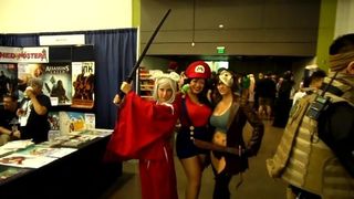 jacking in my pants hunting tits at the comic con 2