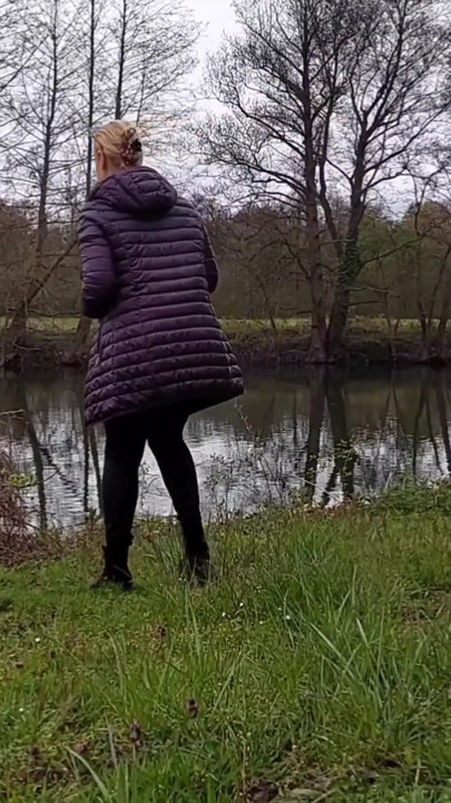 Mature Blonde Amateur Wife Enjoys Sex After Walk