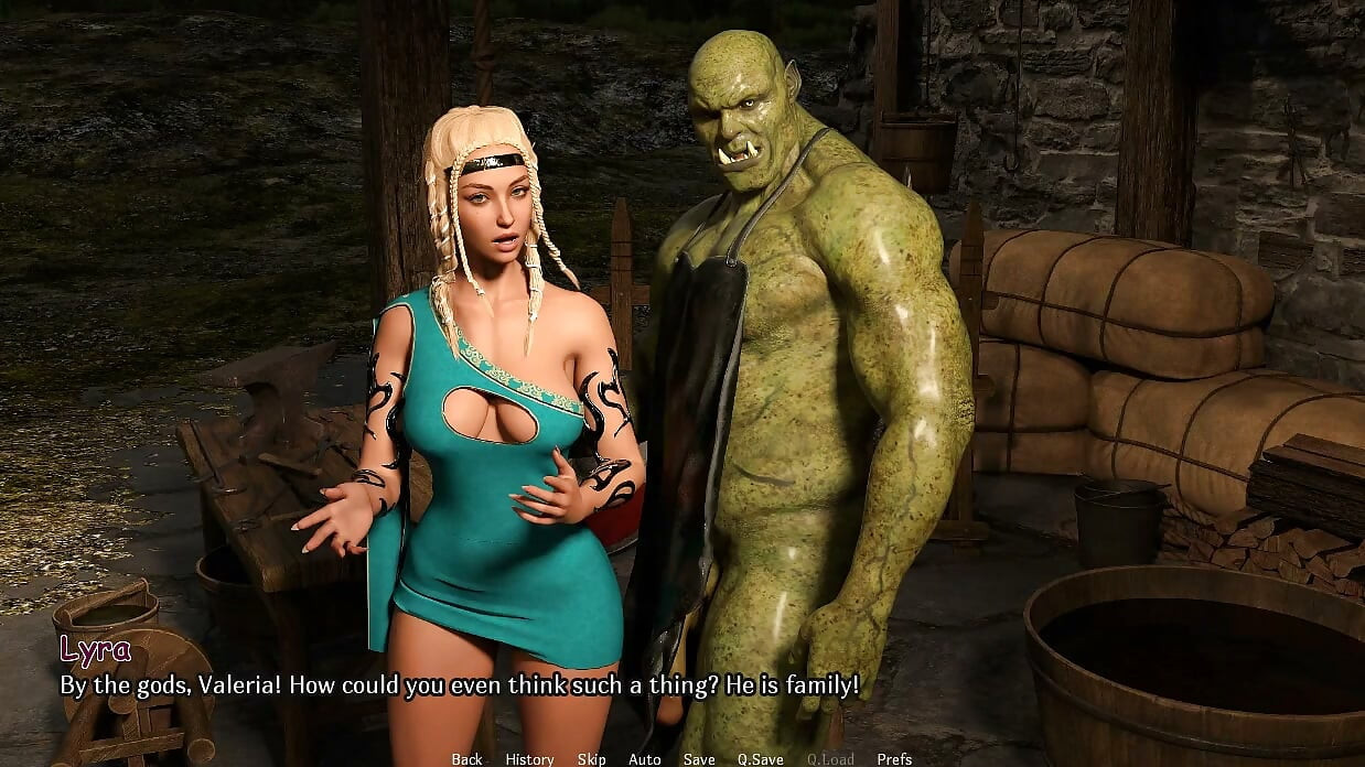 Valeria the Last vaaris - gemaple - rolaple - Orcs ke saath Valeria Sex