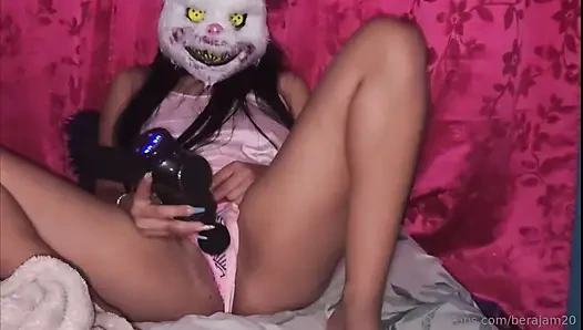 Teen and hot massage Skinny edited