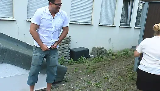 Mature Blonde Dominates with Facesitting and Outdoor Oral Pleasure