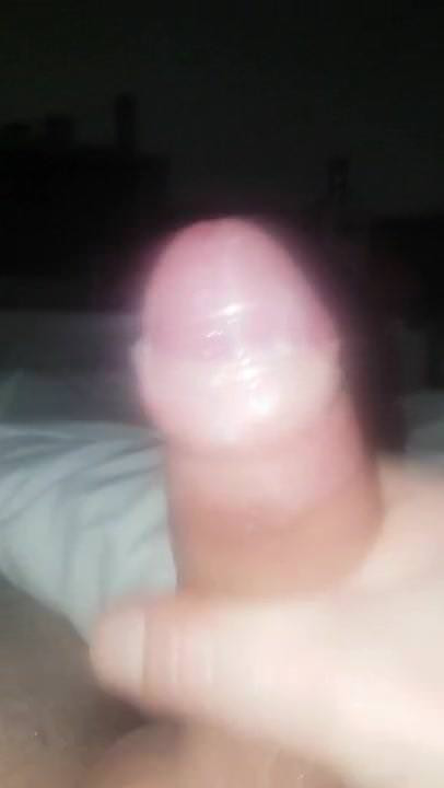 Stroking my dick