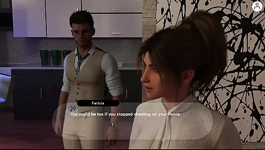 Неустойчивый брак 6 Felicia настолько возбуждена, что ей пришлось мастурбировать