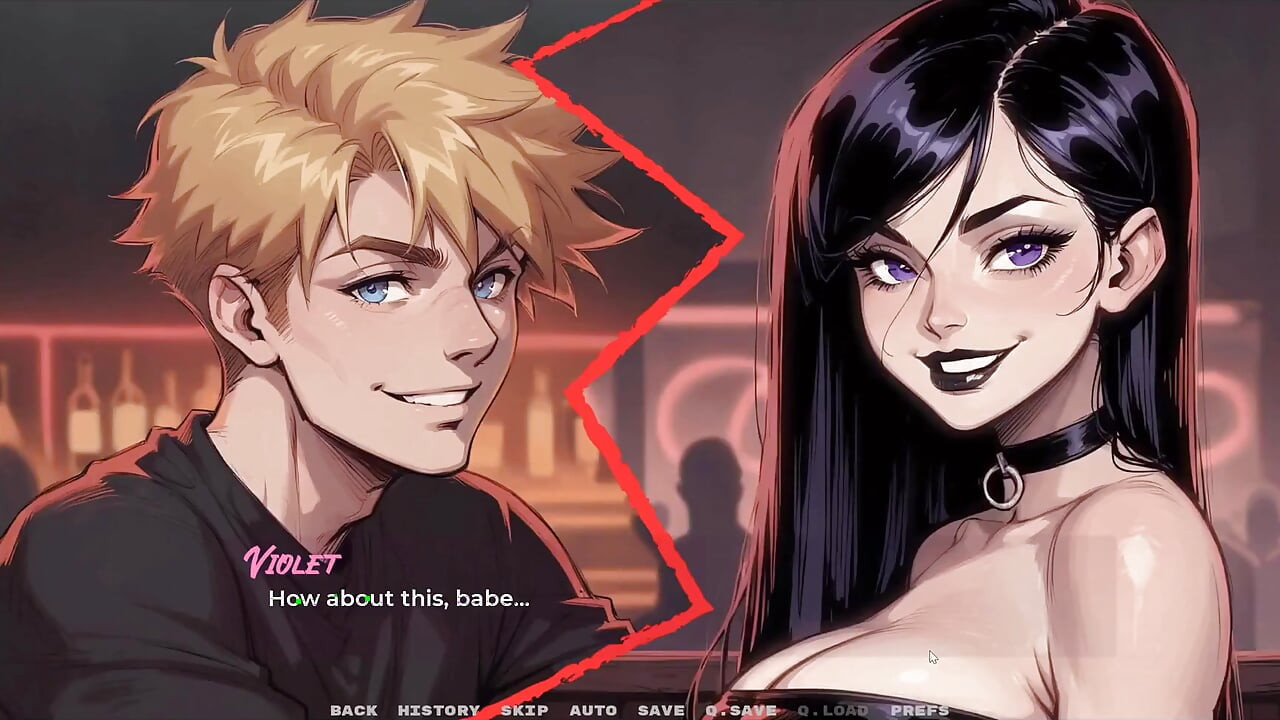 Mijn nieuwe vriendin taboe Hentai spel ep. 41 bdsm slaan met mijn gothic vriendin!