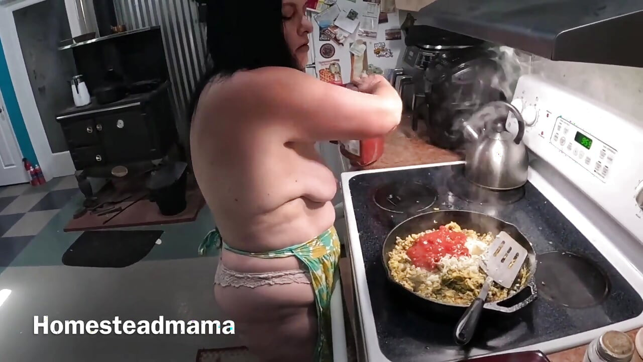 In the Kitchen Cooking for You - Breakfast Burritos