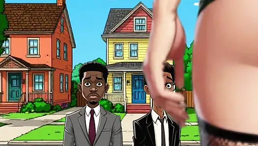 Slutty American MILF 2: Two Big Black Cocks for My Slut Wife