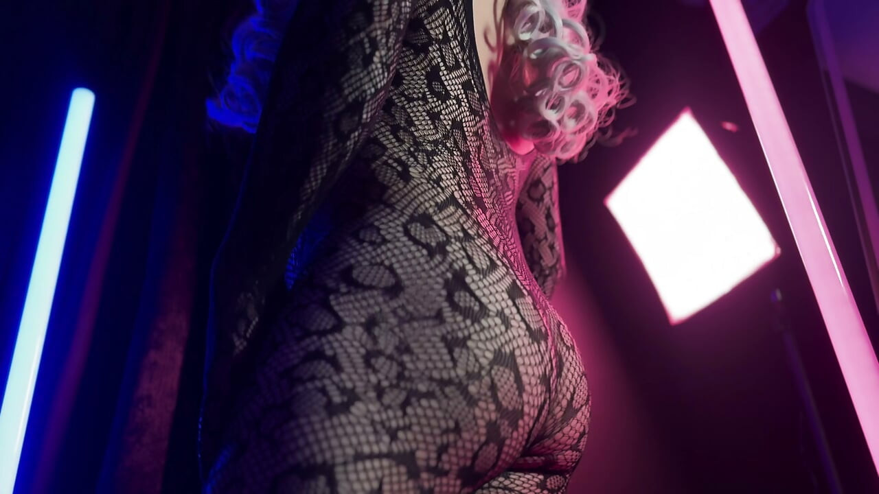super hot femboy shows off bubble butt while setting up for video shoot (cute femboy)