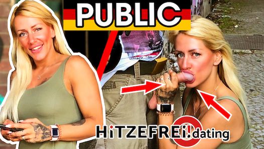 サンディがクレイジーな体位で屋外で犯される！ hitzefrei.dating