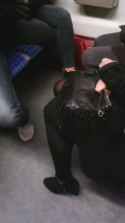 in  the train