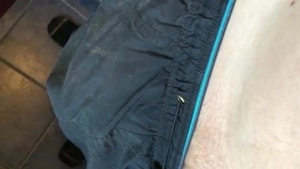 Releasing my hard cock after a hard days work!!!