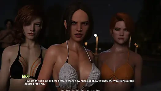 Pantai Dominos 9: Pertolongan John's Daring Wave Kings