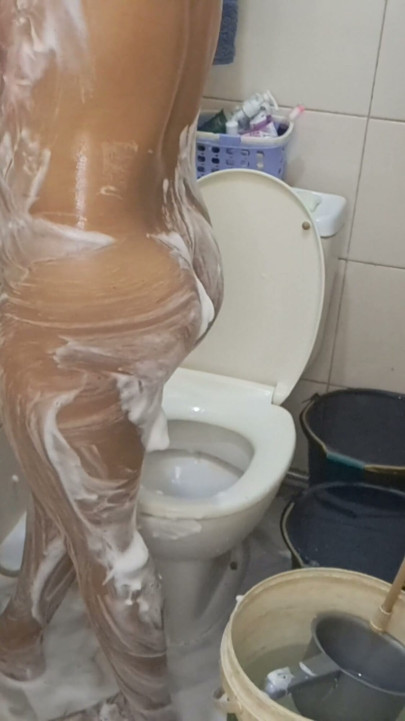 My wife is taking a shower alone | Clip 2