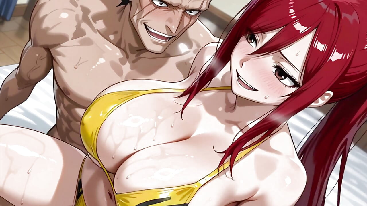 Kenpachi (Bleach) x Erza (FT)