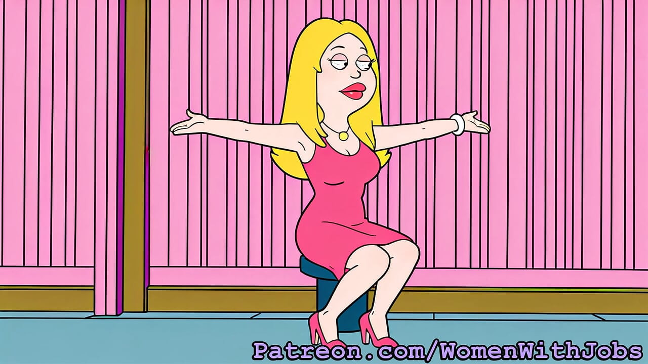 Futanari Francine Smith - Masturbating, Cumshots, Self Sucking