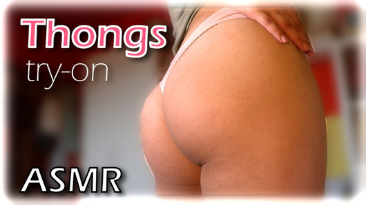 Thongs Try on ASMR 4 Thongs PREVIEW