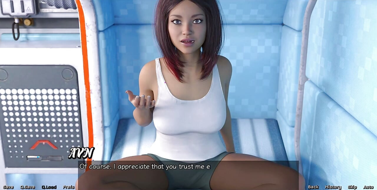 Stranded in Space - planejando um trio com garota bissexual ao lado
