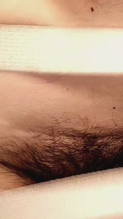Amateur wife trying on clothes. hairy pussy, sexy brunette, big ass, sexy clothes, panties, socks, shorts, panties. | Clip 1
