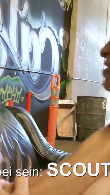 Unforgettable moment from "Extrem Gagging Throat Fuck and Rough Sex for Teen Amber"