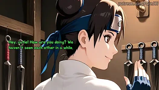 Enjoy your hot girlfriend Tenten after a long separation (Sex JOI)