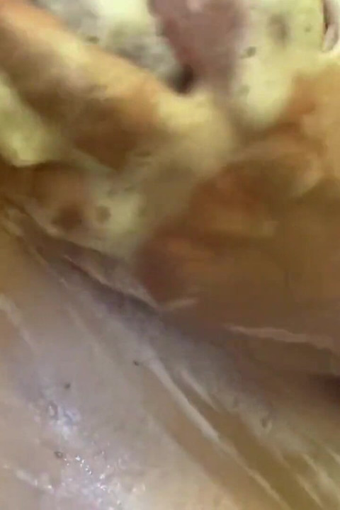 In Shower Soaping My Huge Boobs