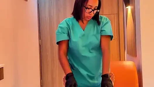 POV Sensual Latina Massage - Relaxing Music, HJ & Blowjob Finish