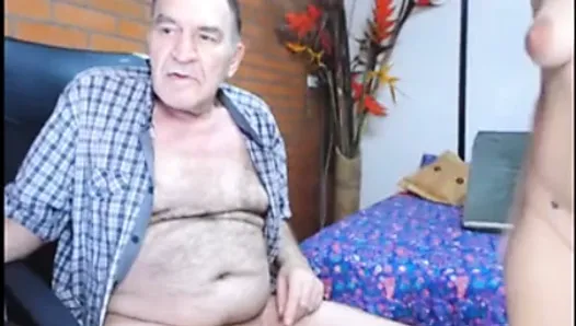 romulscherries Sexy daddy grandpa an his stable of cam girls
