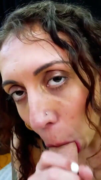 Mercedez Busty Brunette MILF Eager Rimjob Messy BJ Passionate Swallow! | Clip 1