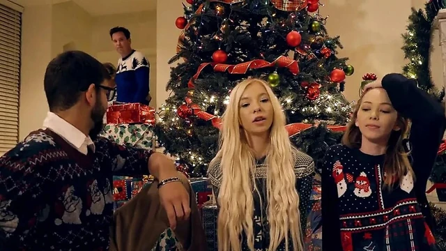 My Family Pies - Horny Sisters Get Brothers Cock For Xmas S1