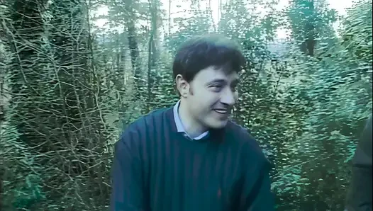 Анальная оргия в лесу