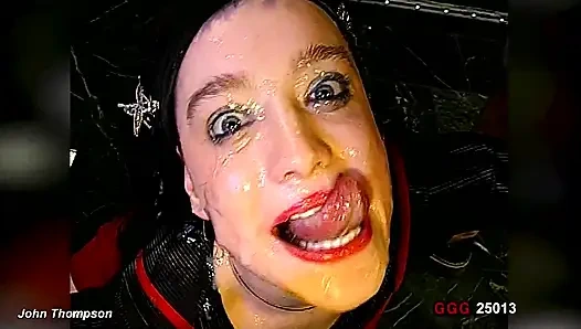 Asian Teen Slut Drools and Rolls Eyes in Solo Pussy-pounding Orgasms!