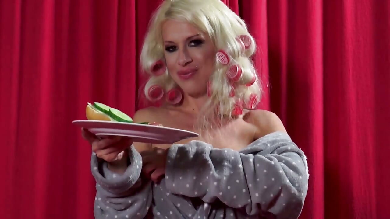Busty German blonde bitch!! - (full hd movie)