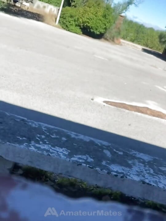 Amateur Boy Caught Freeballing and Exposing His Boner