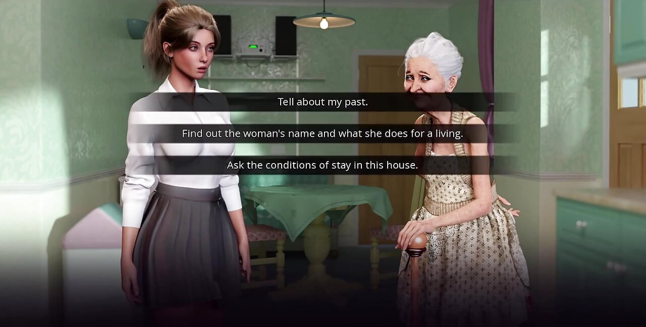 Village Slut Tranformation - Meeting Strange Old Granny