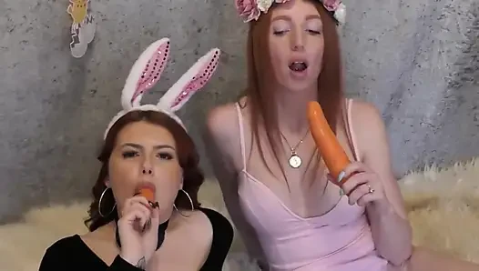Lesbisches karotteficken