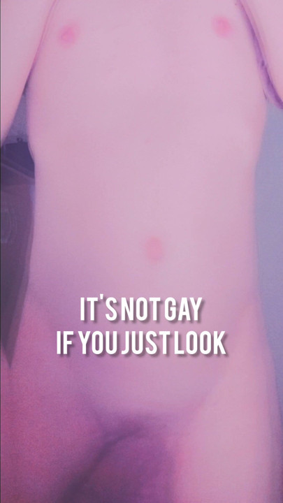 Don't look...