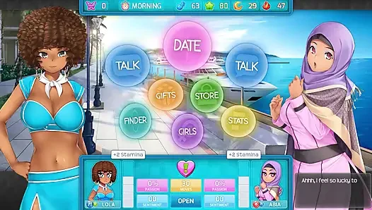 Huniepop 2 - Double Date - Part 5 Sexy Model Babes by Loveskysan