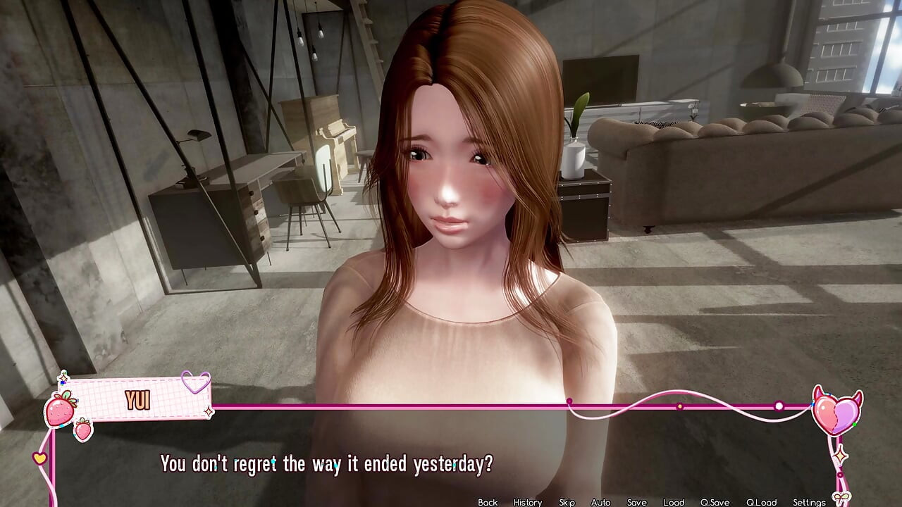 Murmur 32 - Yui Loses Her Virginity to Adam on Date & Creampie