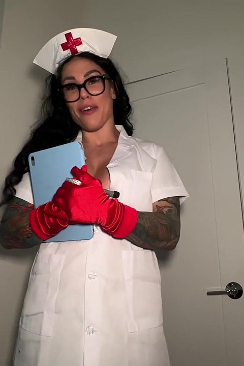 Naughty Nurse Bianca Bailee POV Dildo Fucking Pt in Room 69