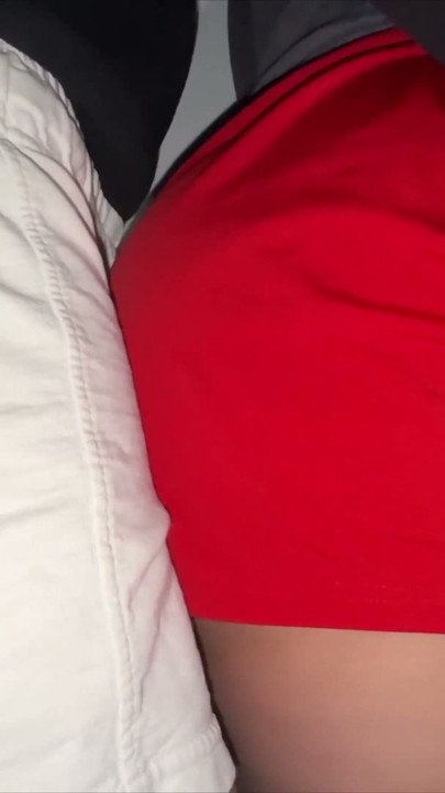 She Caresses a Stranger's Erection and Even Lets Herself Get Fucked