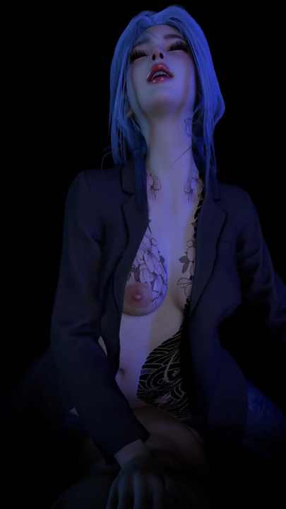 Blue Marin Lap Dance (Tattoo Version) | Clip 1