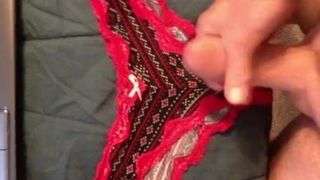 another load onto the wifes panties