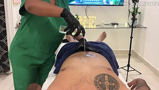 Underestimated Pleasure - Gorgeous Latina Gives a Special Happy Ending Massage