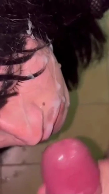 Thrilling moment from "Femboy latino loves sucking my big cock"