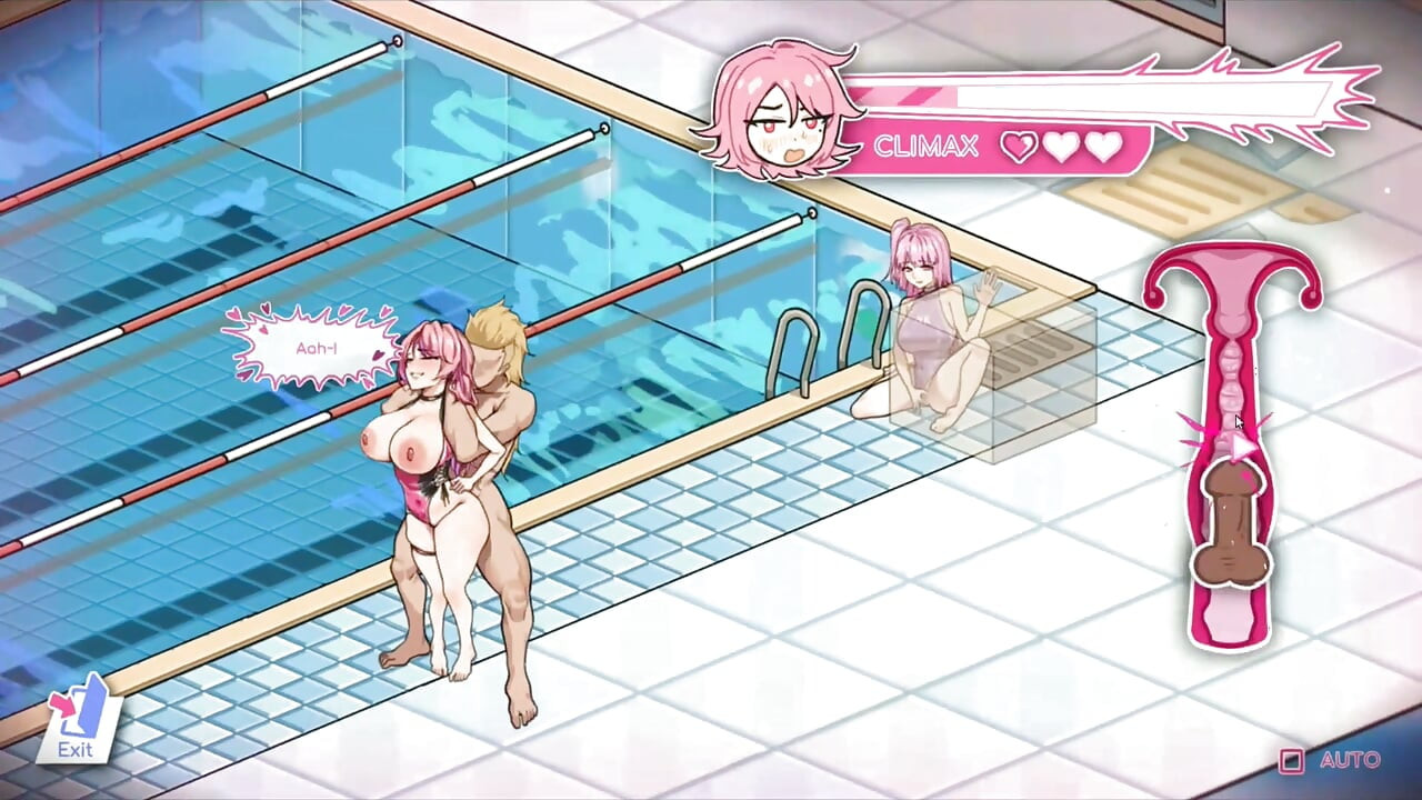 Hentai Game - Minami Hentai Gallery Scene Pool Sex 2 - Lifeguard Holic