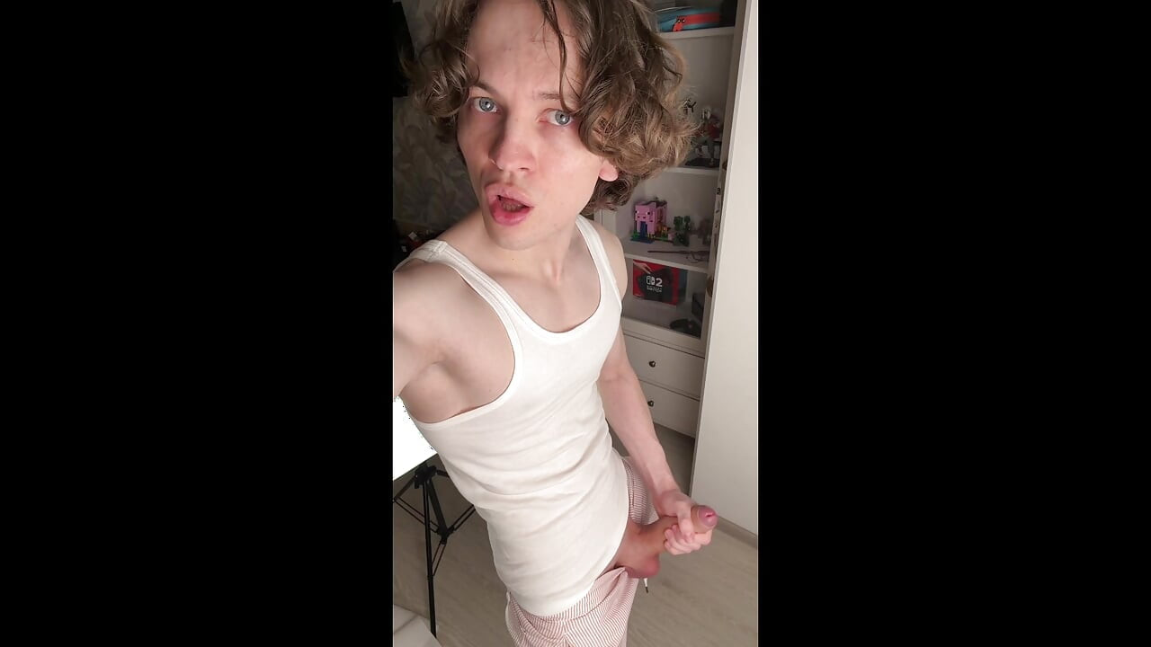 Teasing And Fucking My Extra Large Cock With A Stroking Toy