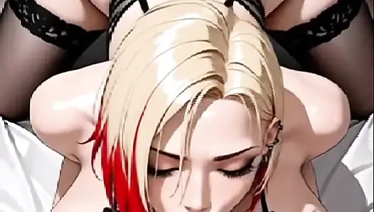 Hentay amime - Dicker arsch mag milch in den arsch